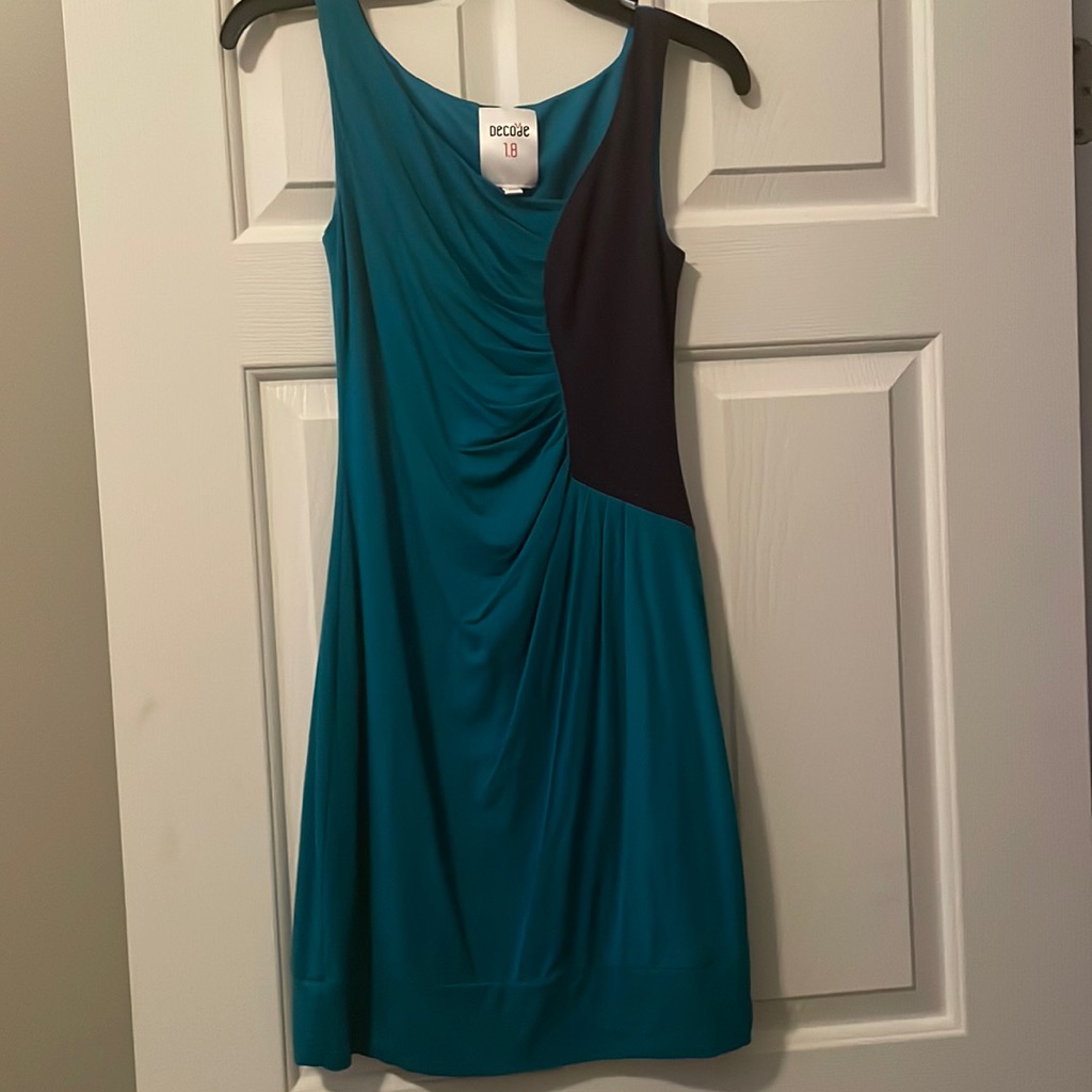 Decode 1.8 Blue Knit Dress